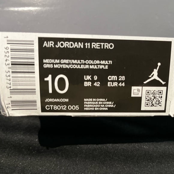 Air Jordan 11 Retro Cool Greys - Picture 7 of 7